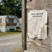 Boil water notice so old it is falling apart